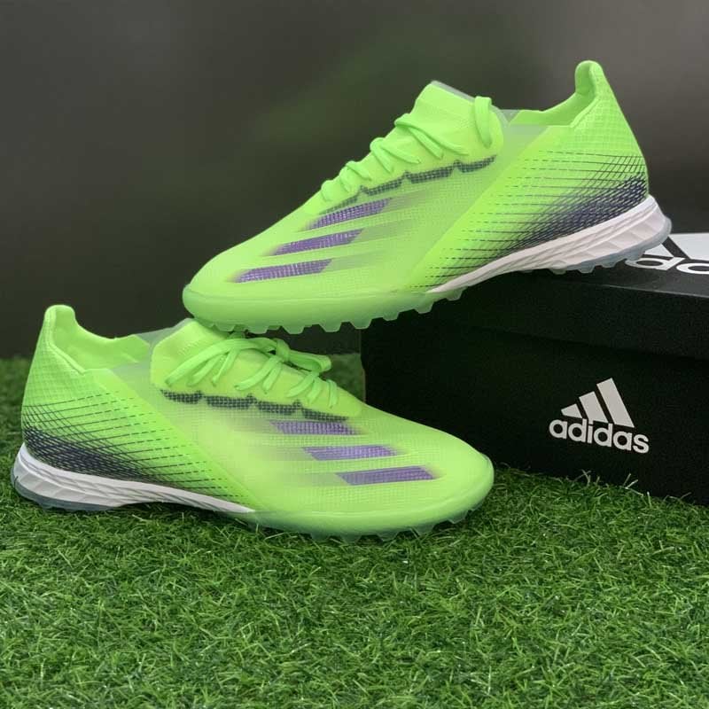  adidas X Ghosted.1 TF EG8175 Precision To Blur - Signal Green / Energy Ink / Semi Solar Slime
